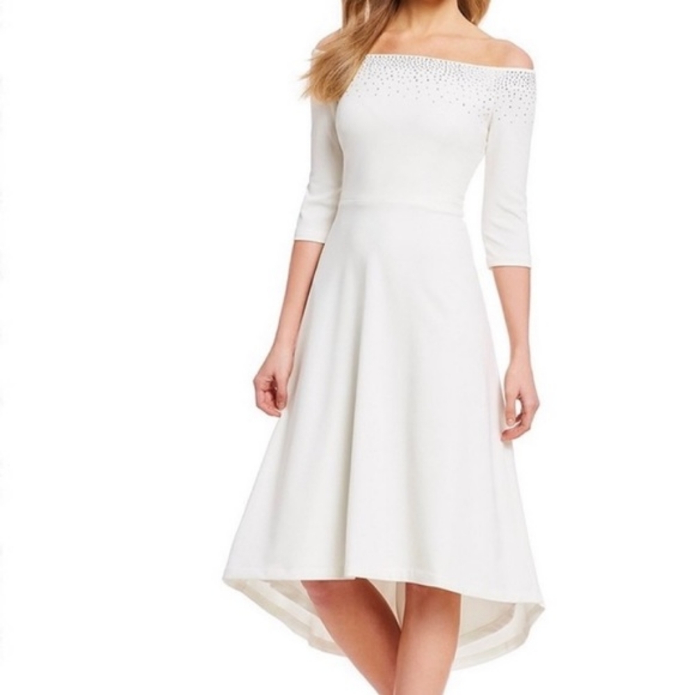 White Calvin Klein dress NWTs sz 6
